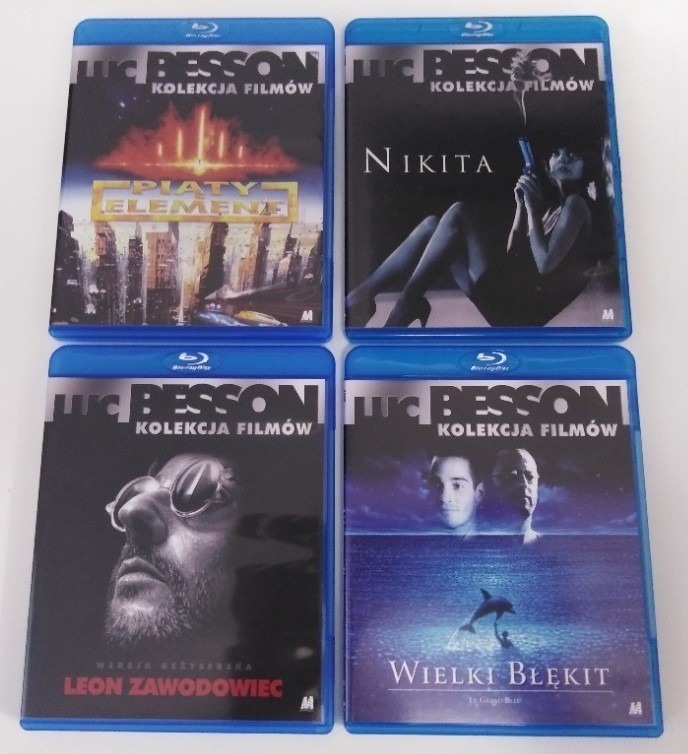 LUC BESSON Kolekcja (4xBlu-Ray) | Żory | Kup teraz na Allegro Lokalnie