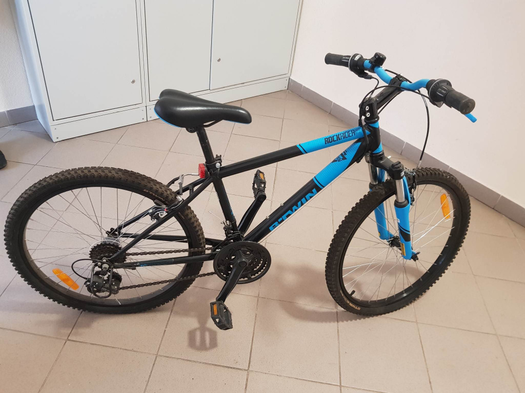 Rower 24 cale Decathlon B'TwinRockrider500 Czarny Słupsk Kup teraz