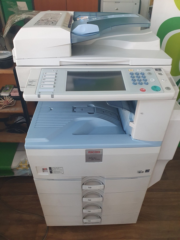 Kopiarka Ricoh Aficio MP 3350 duplex FV Wrocław Kup teraz na