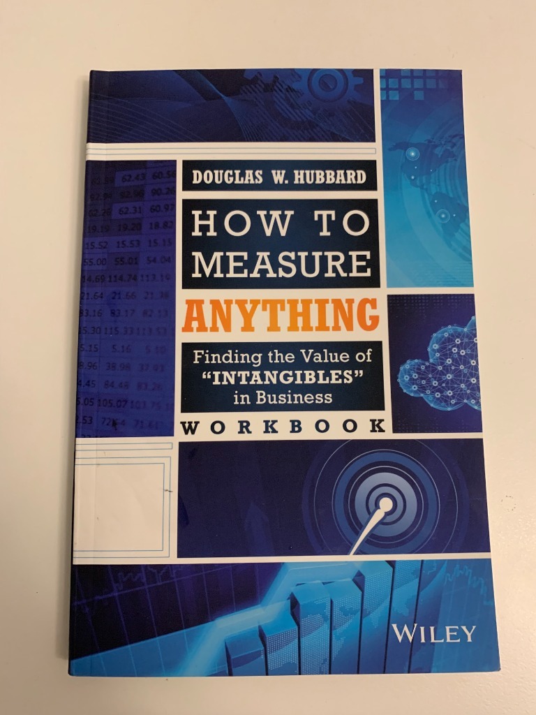 How to measure anything Hubbard Workbook Kraków Kup teraz na