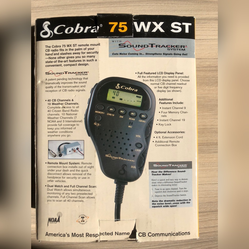 Cb radio Cobra 75 wx st. Nowa Warszawa Kup teraz na Allegro Lokalnie