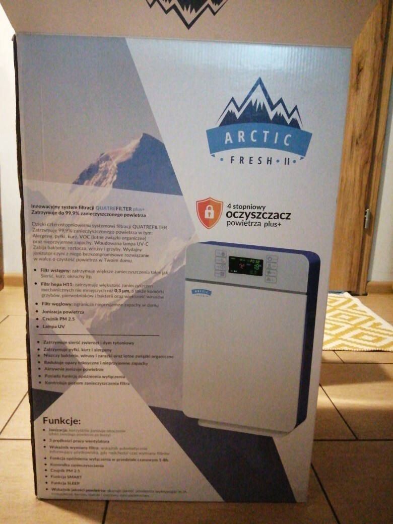 Oczyszczacz powietrza Arctic Fresh Tabor Kup teraz na Allegro Lokalnie