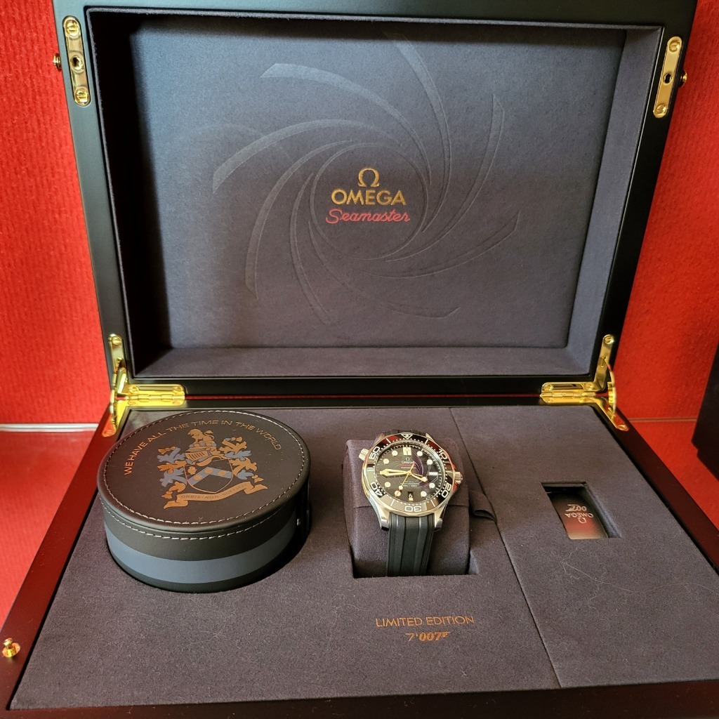 limited edition 007 omega seamaster