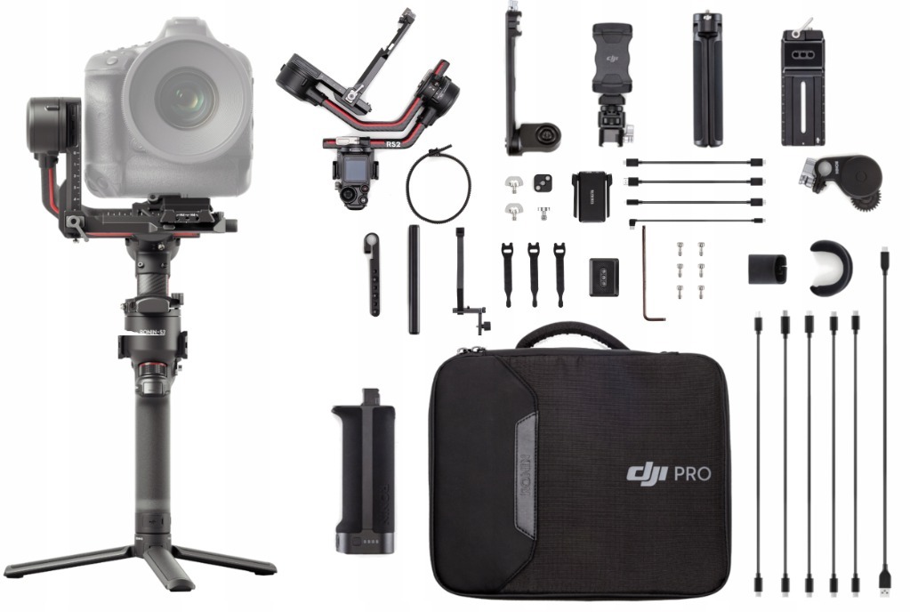 DJI Ronin RS2 Pro Combo, Raven Eye, jak nowy. Warszawa Kup teraz na