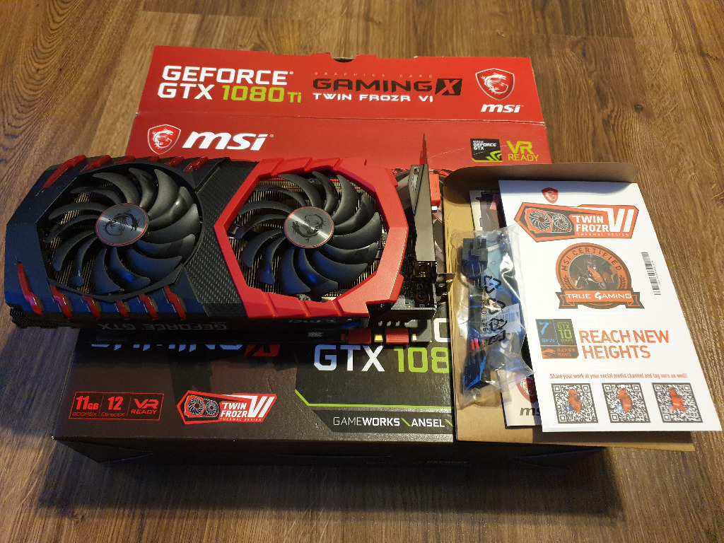 Zdjęcie oferty: GeForce GTX 1080 Ti GAMING X 11G   od1zł BCM