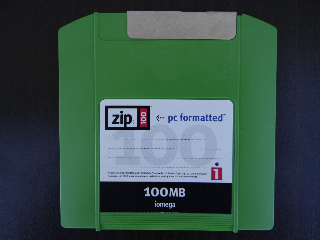 Dyskietka ZIP 100 iOmega 100MB używanabez pudełka Gorzów Wielkopolski