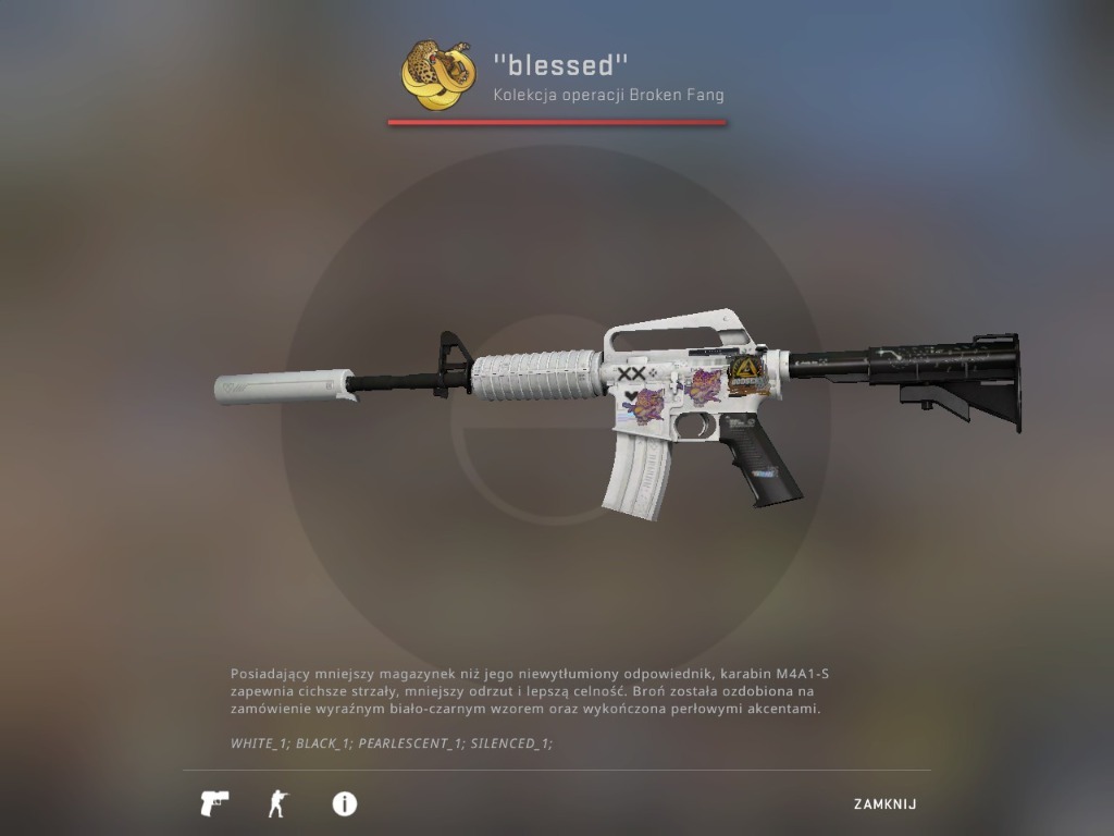 Zestaw M4A1S Printstream FT + USPS Neonoir Góra Kup teraz na