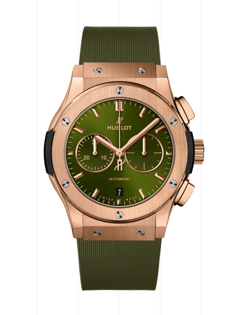 Hublot clearance green dial