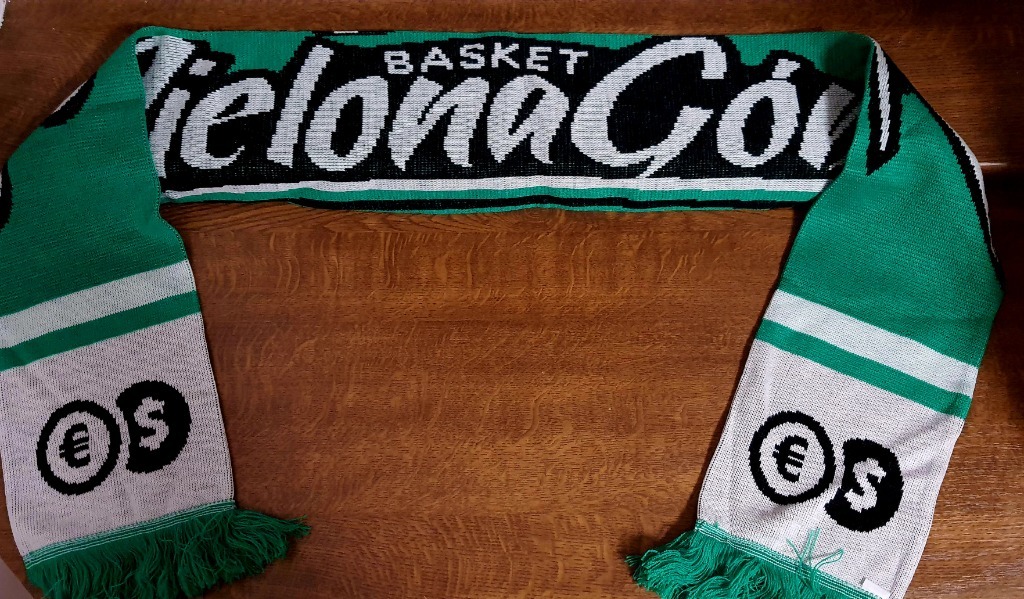 szalik Basket Zielona Góra Zastal Warszawa Licytacja na Allegro