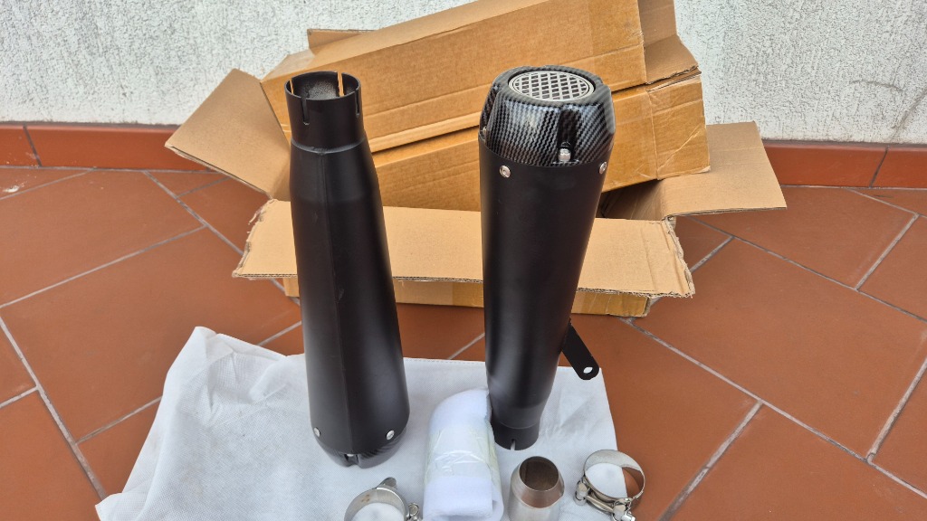 ГЛУШНИК ВИПУСКНИЙ МОТОЦИКЛА УНІВЕРСАЛЬНИЙ Z DB 36-51MM 