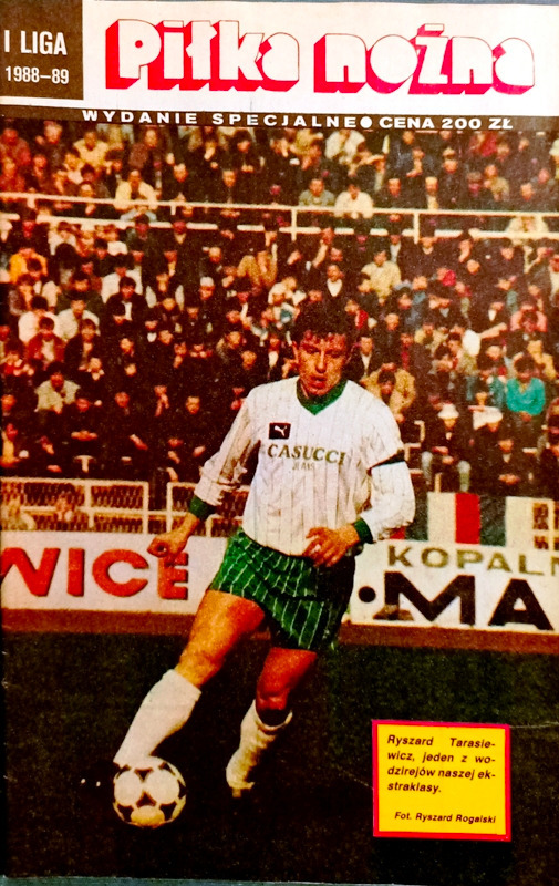 Piłka Nożna Liga Polska 1988 1989 Skarb Kibica Wrocław Kup teraz na