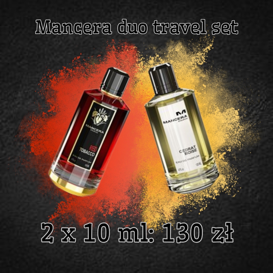 "Mancera Duo" travel set 2x10ml Kielce Kup teraz na Allegro Lokalnie