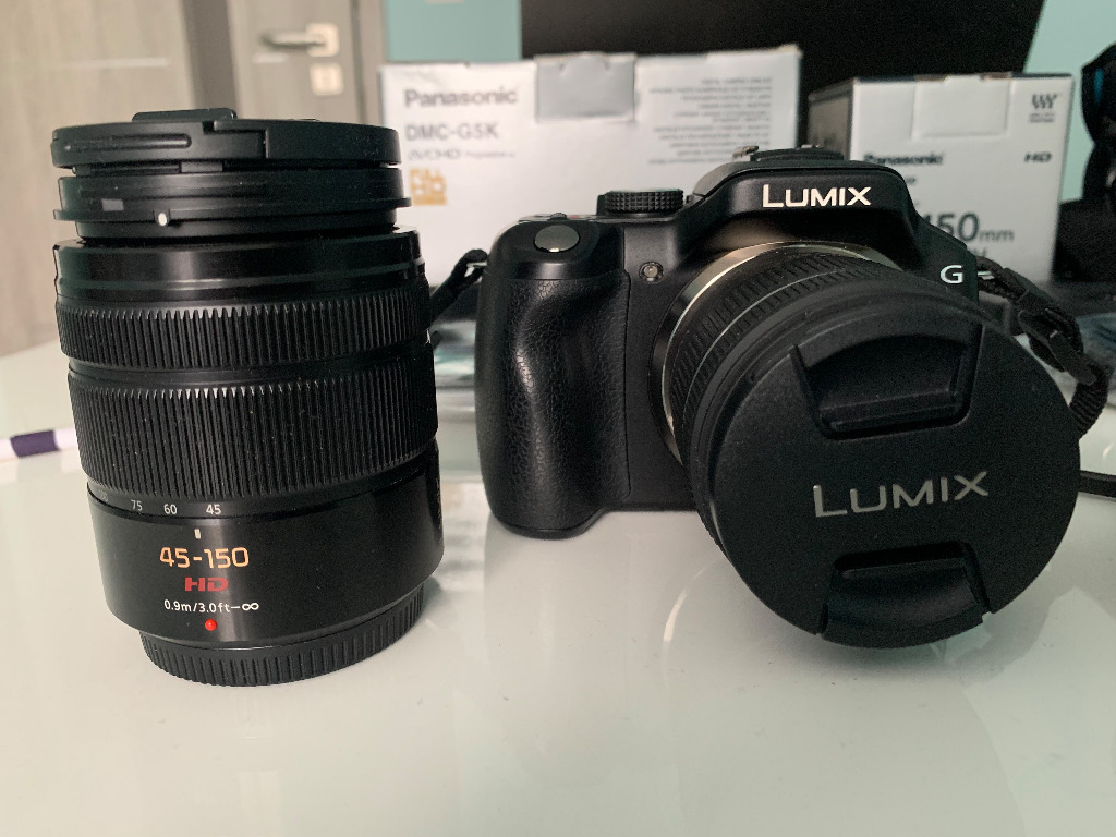 Aparat Panasonic Lumix DMCG5K zestaw Włocławek Ogłoszenie na
