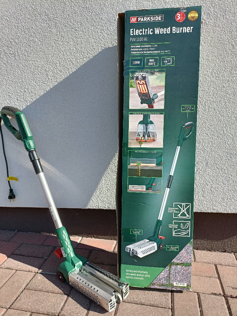 Wypalarka do chwastów Parkside PUV 1100 A1 Modlniczka Kup teraz na