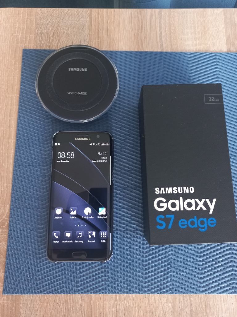 Smartfon Samsung Galaxy S7 edge 4 GB/32 GB czarny Gdańsk Kup teraz