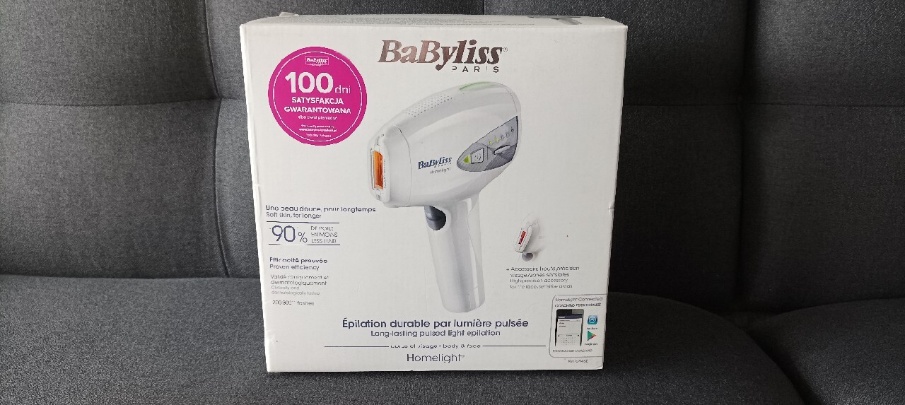 Depilator laserowy Babyliss G945E jak nowy Zamość Kup teraz na
