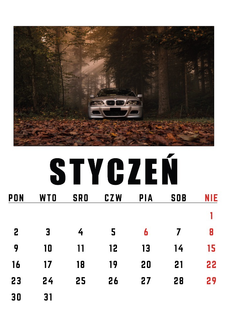 Zdjęcie oferty: Kalendarz samochodowy 2023 A4