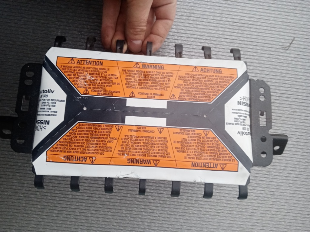 NISSAN QASHQAI J10 ПОДУШКА AIRBAG ПАСАЖИРА 98515JD01B 