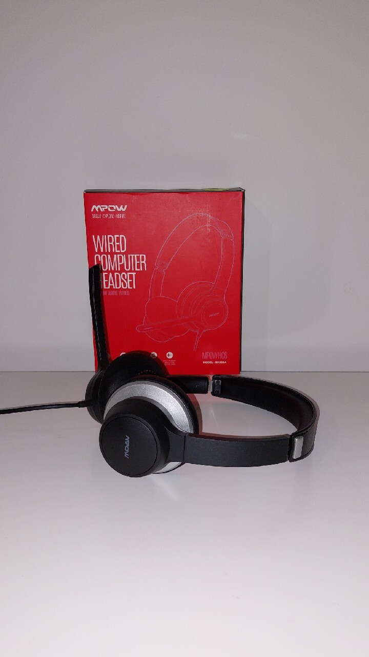 Słuchawki MPOW HC6 WIRED COMPUTER HEADSET Zbąszyń Kup teraz na