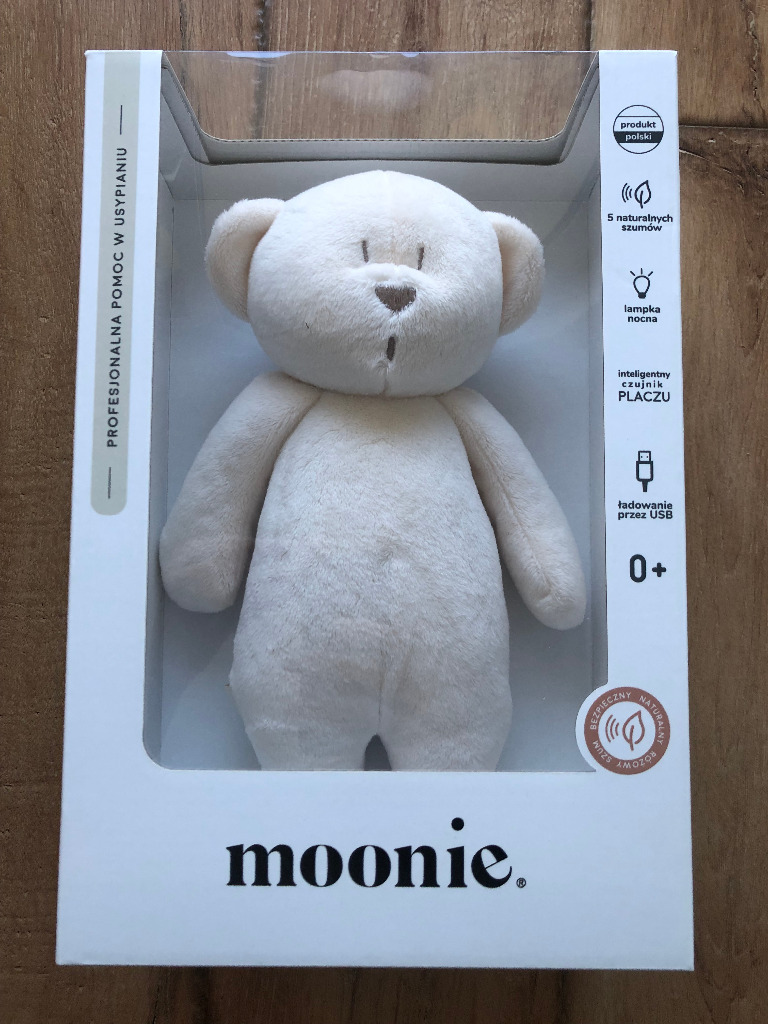 Moonie CREAM - SZUMIĄCY MIŚ Z LAMPKĄ | Michałówek | Kup teraz na ...
