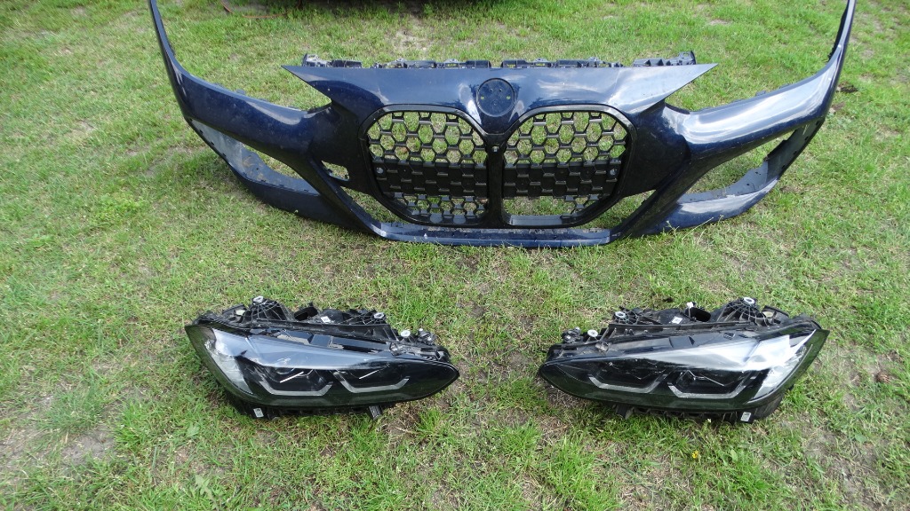 ФАРА BMW G22 G23 SHADOW ПОВНИЙ LED (СВІТЛОДІОД) 9505109 9505110 БАМПЕР 8082226 15857711 