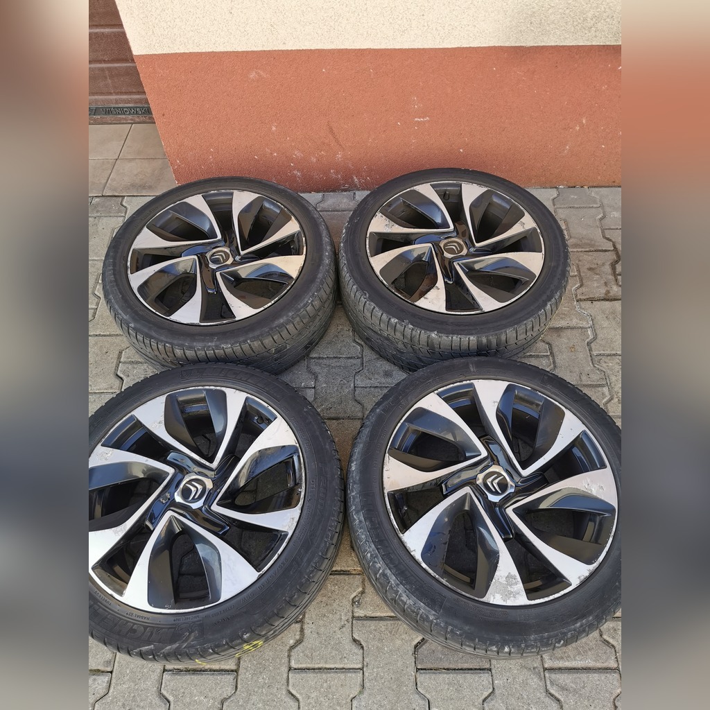 Felgi citroen ds5 18 cali plus opony 4x108 Kup teraz za