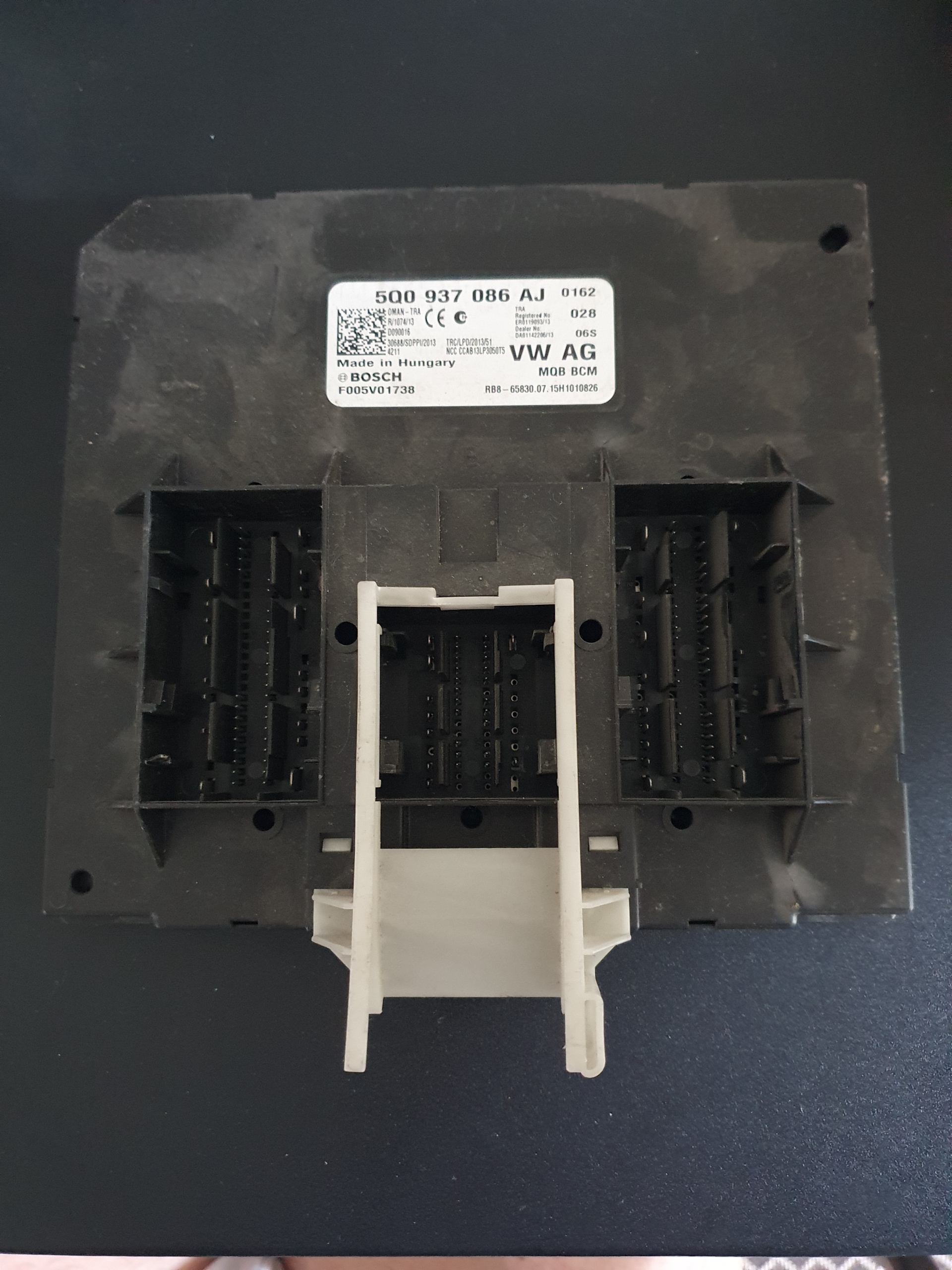 МОДУЛЬ КОМФОРТУ 5Q0937086AJ VW ПАСАТ B8, SKODA OCTAVIA 3 
