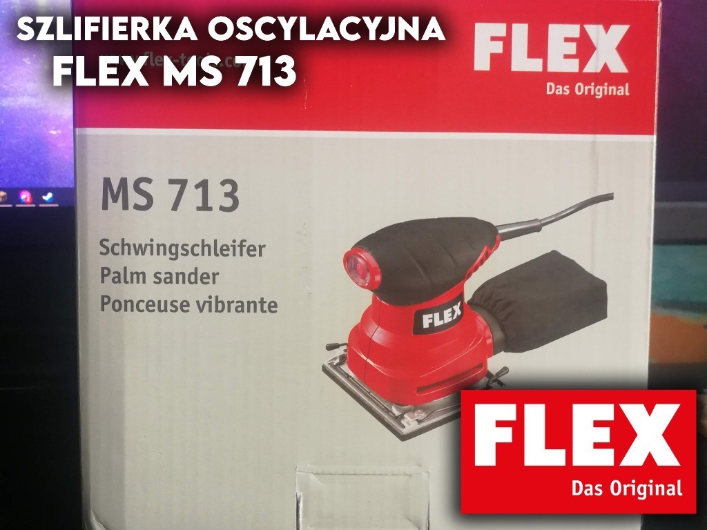 Szlifierka oscylacyjna FLEX MS 713 | Bytom | Kup teraz na Allegro Lokalnie