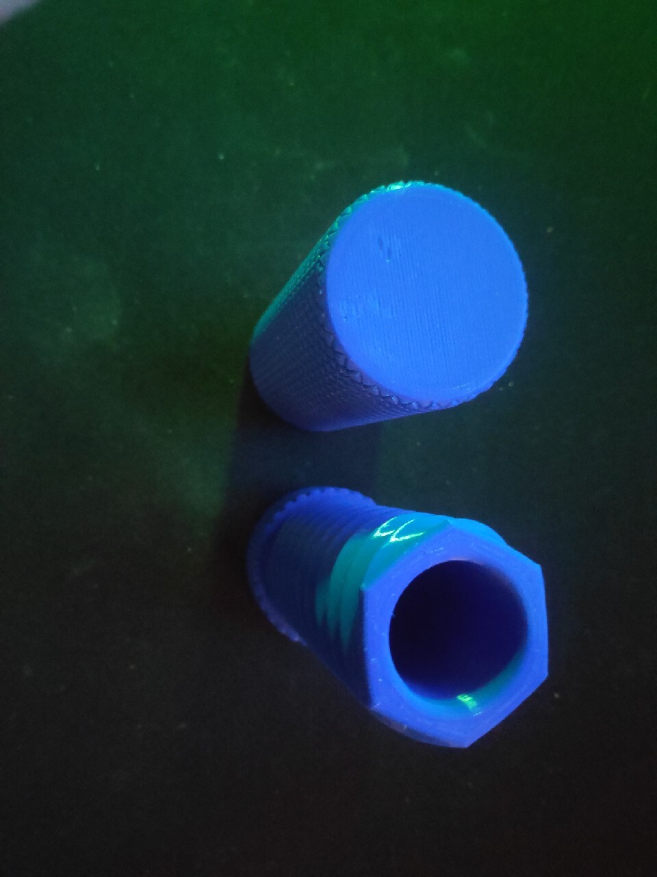 Knurled Twist Container niebieski 3D print Warszawa Kup teraz na