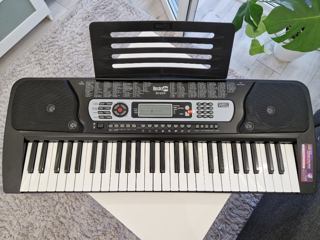 Sprzedam Keyboard Rockjam RJ654 54 klawisze Świdnik Kup teraz na
