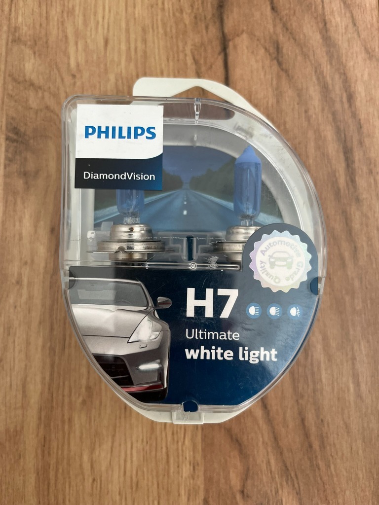 Philips H7 Diamond Vision 5000K zestaw 2 szt | Częstochowa | Kup teraz ...