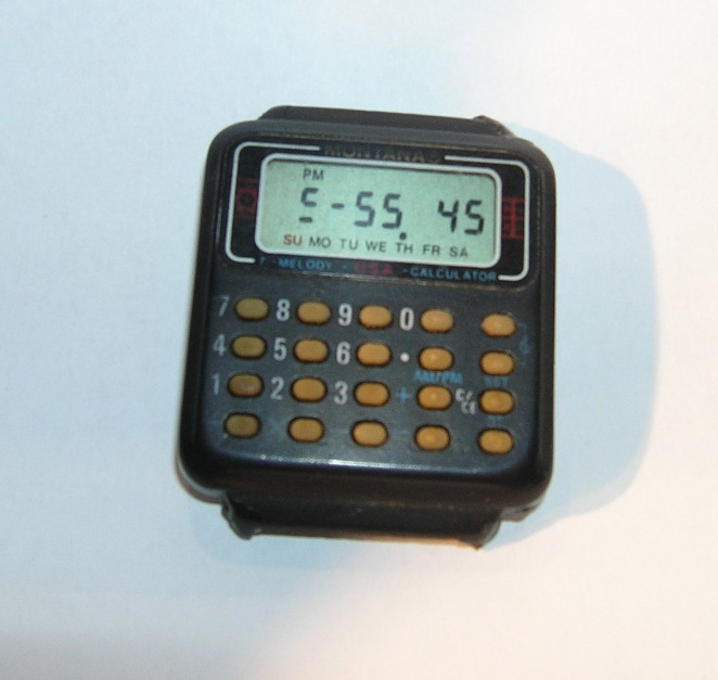 CIEKAWY ZEGAREK MONTANA KALKULATOR MELODY USA Nowy Wiśnicz