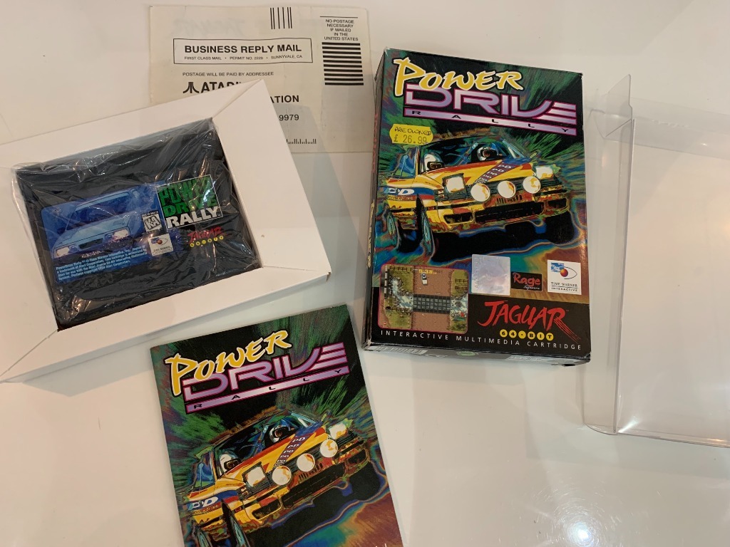 Atari Jaguar Power Drive Rally dzwiek nie dziala Biala Podlaska