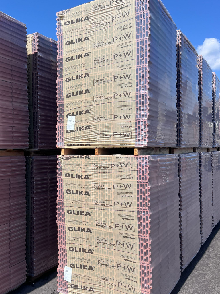 GLIKA SBlok 25 KERAM Pustak ceramiczny max megamax 25cm cegła HDS ...