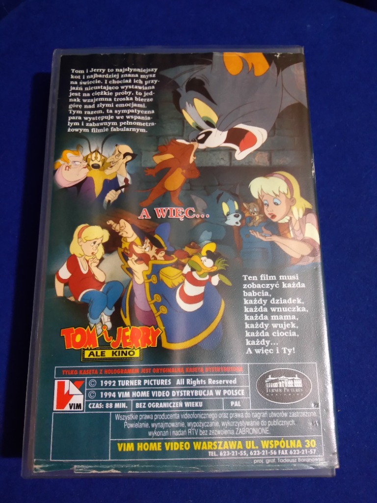 Tom i Jerry Ale Kino Nowa Sól Kup teraz na Allegro Lokalnie