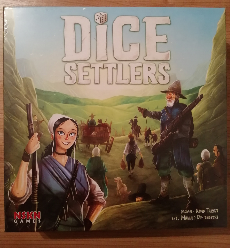 DICE SETTLERS DELUXE KICKSTARTER EDITION angielska Lublin Kup teraz