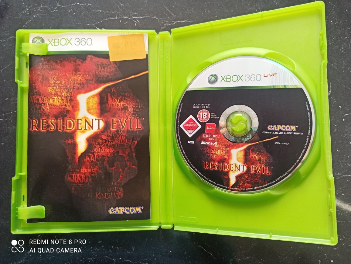 Zdjęcie oferty: Gra na Xbox 360 Resident Evil 5 