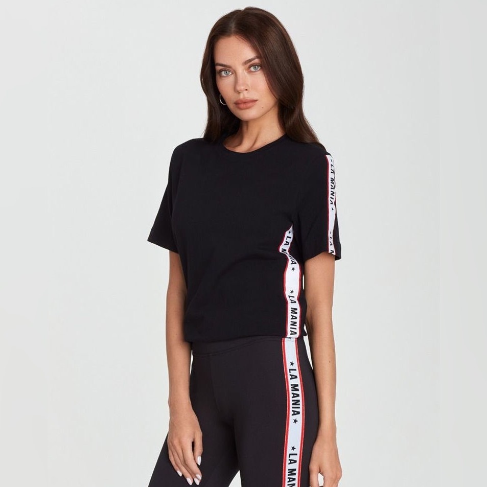 la mania t shirt z lampasem 34(S) Mrągowo Kup teraz na Allegro Lokalnie