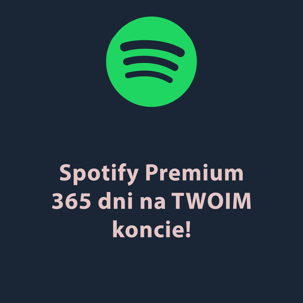 Spotify Premium 365 Dni Kup Teraz Za 29 00 Zl Warszawa Allegro Lokalnie