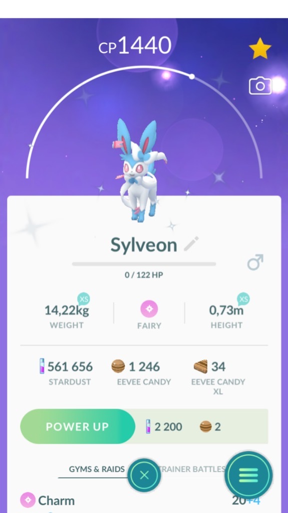 Shiny Sylveon Pokemon Go Szczecin Kup Teraz Na Allegro Lokalnie