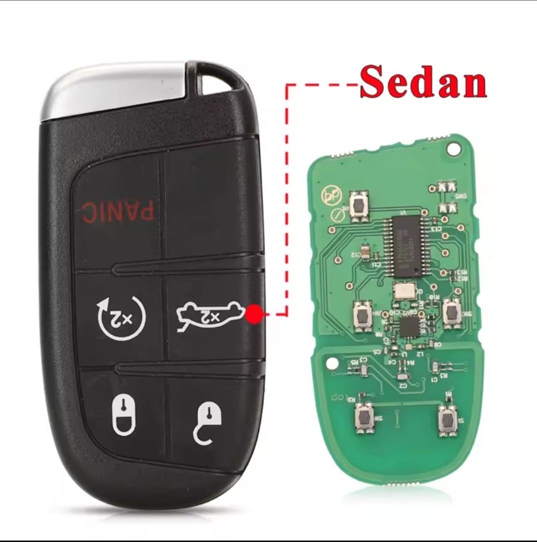 НОВИЙ КЛЮЧИК 433MHZ DODGE CHRYSLER ID48 FCC: M3N-40821302 68234959AB 