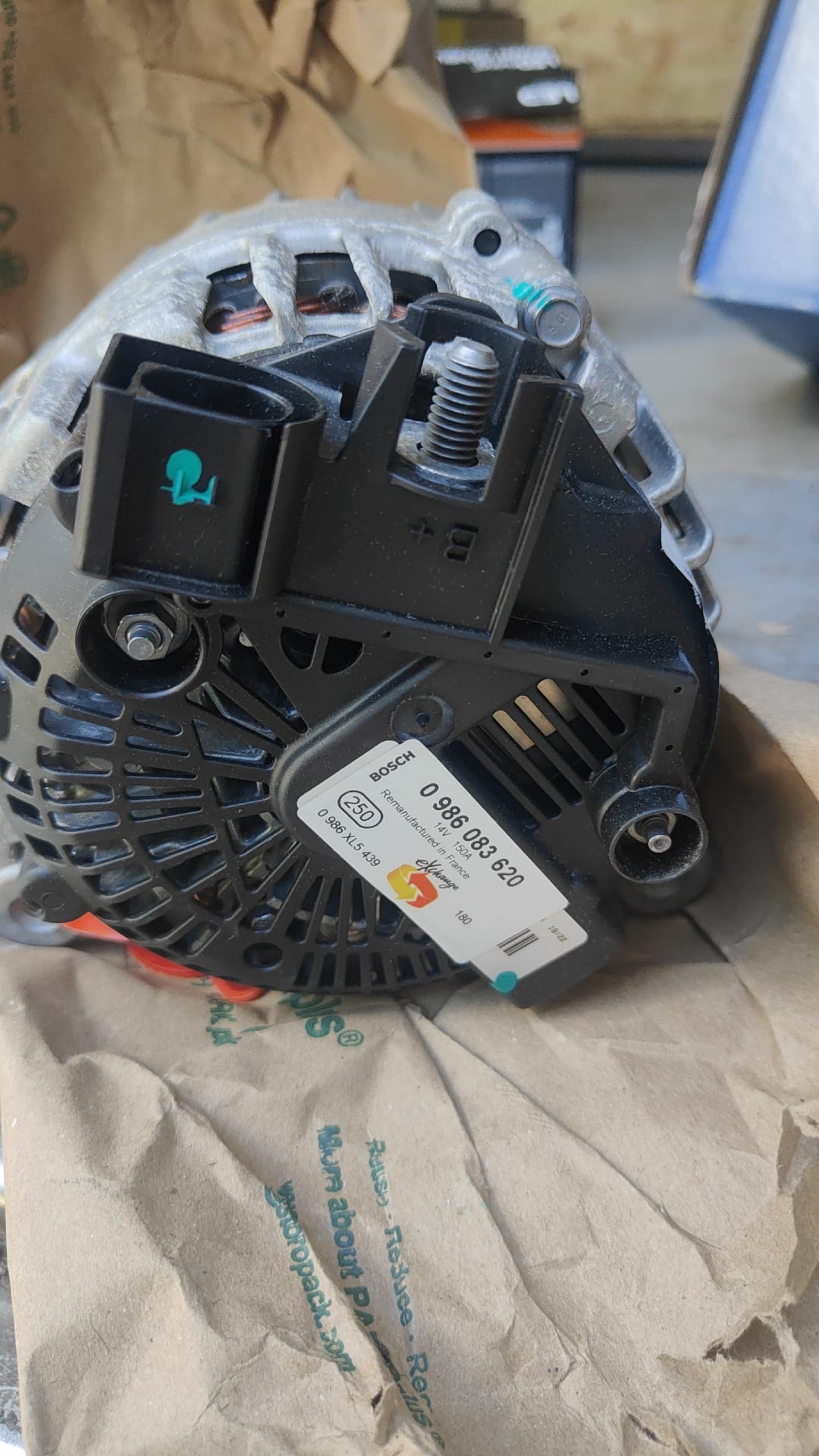 ГЕНЕРАТОР BOSCH 0986083620 