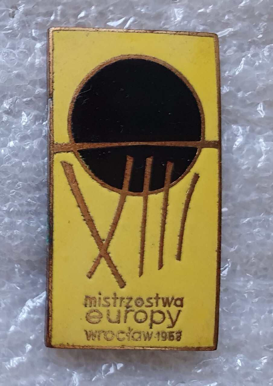 XIII MISTRZOSTWA EUROPY KOSZYKÓWKA 1963 WROCŁAW Kraków Licytacja na