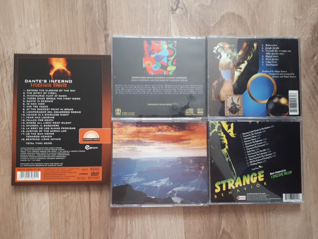 Tangerine Dream Strange Behaviour i inne... Bytom Licytacja na