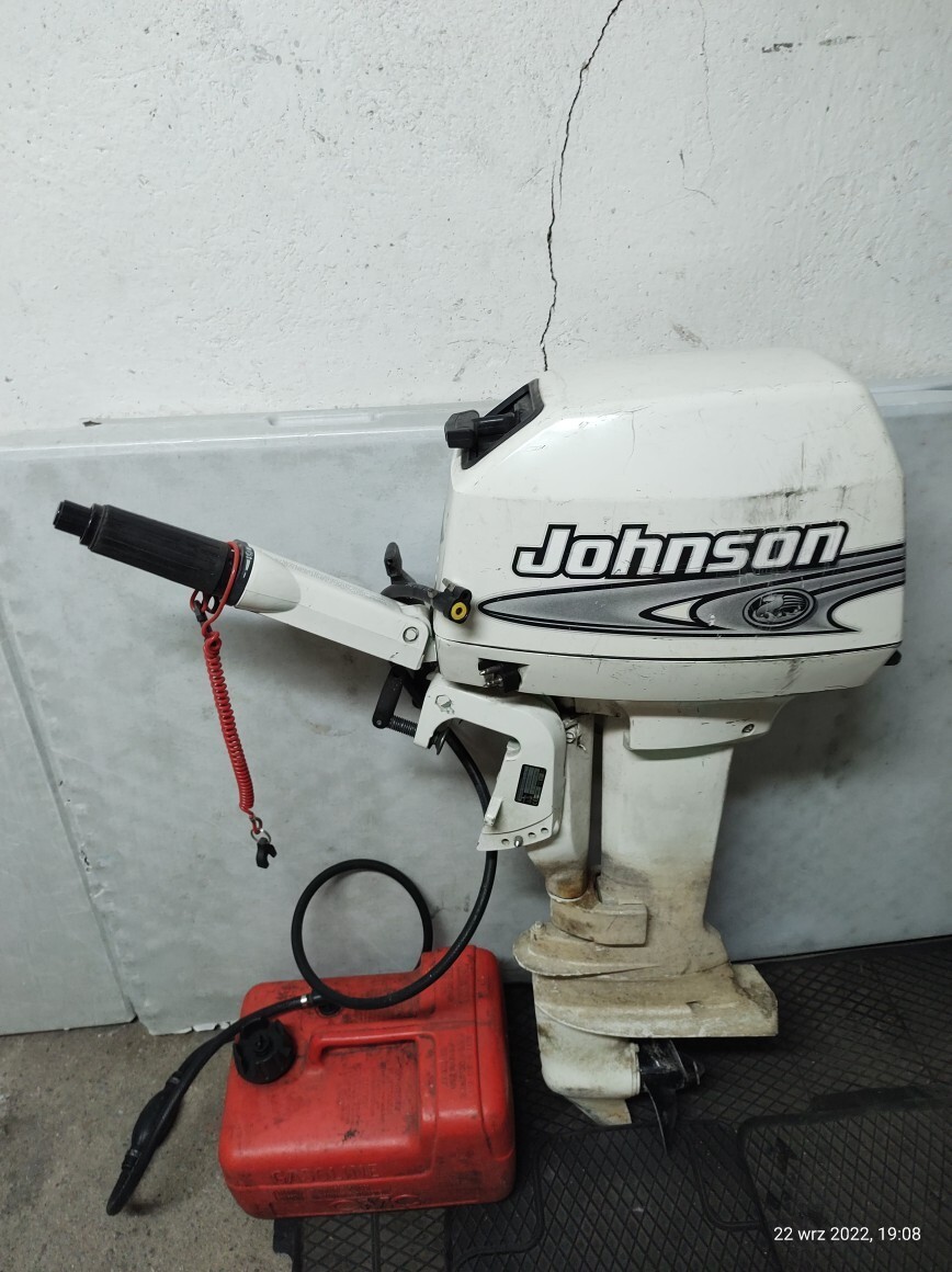 Silnik zaburtowy Johnson 6 hp Nowe Gorzycko Kup teraz na Allegro