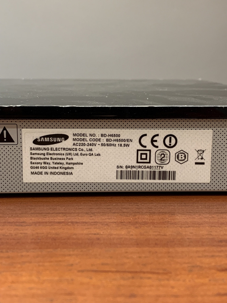 Odtwarzacz BluRay Samsung BDH6500 SMART WiFi 4K Luboń Kup teraz