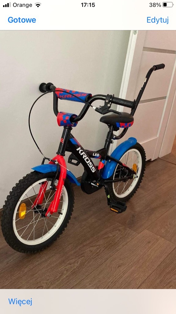 Rower dziecięcy Kross 16 cal Gdańsk Ogłoszenie na Allegro Lokalnie