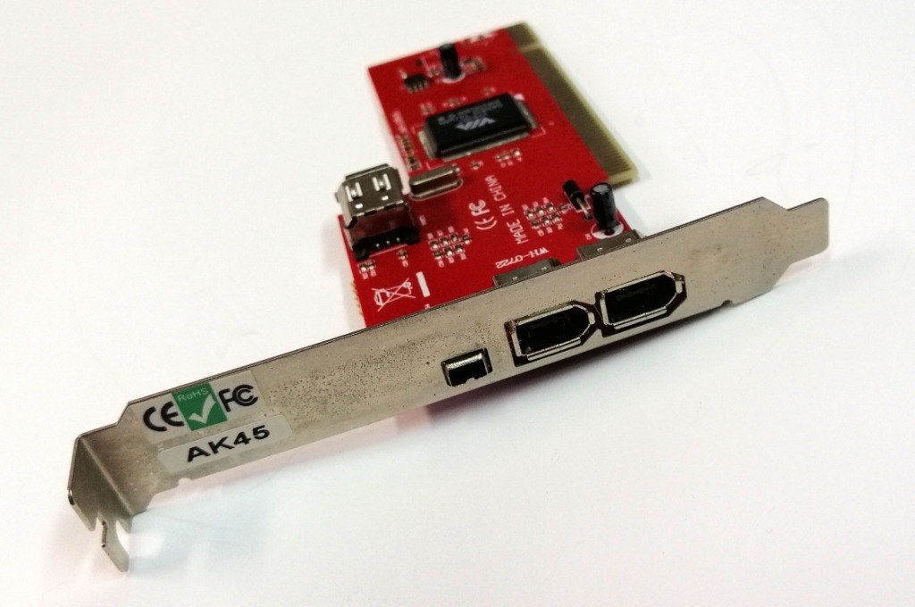 Karta KONTREOLER FIREWIRE VIA VT6307 PCI | Łomża | Kup teraz na Allegro ...