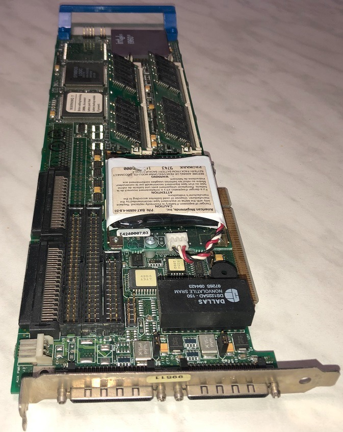 Kontroler SCSI AMI MegaRAID, series 428, cache Gdańsk Kup teraz na