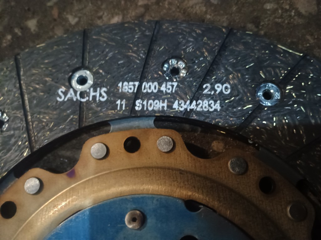 INSIGNIA 2.0 ДИСКОМ ЗЧЕПЛЕННЯ SACHS 1857000457 
